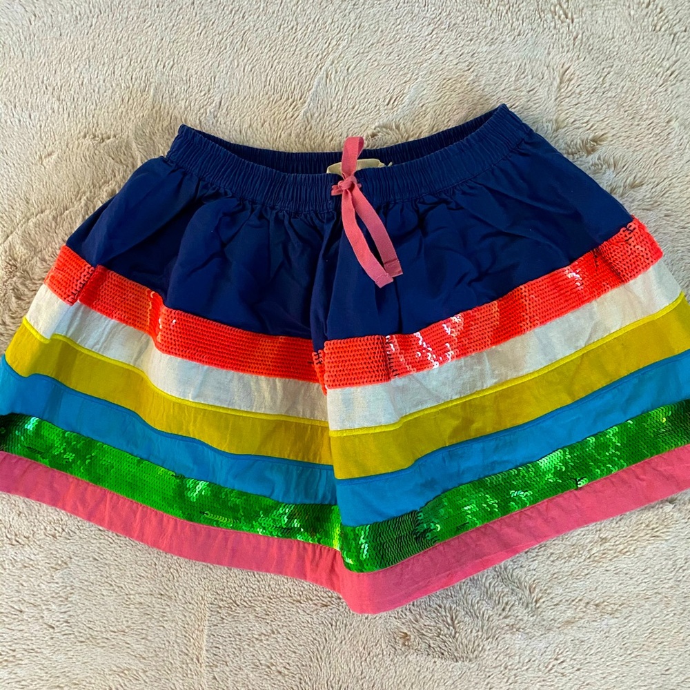 Applique Sequin Skirt